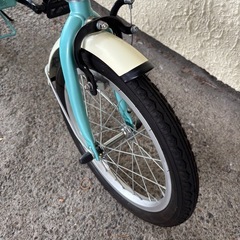 取引中【美品】折り畳み自転車　ほぼ未使用の画像