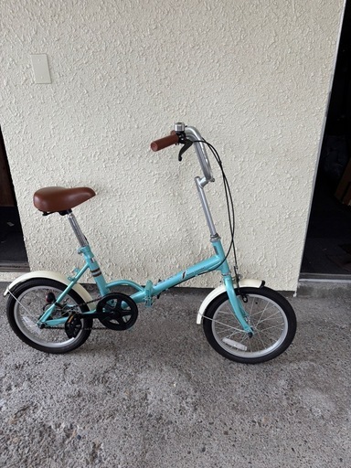 取引中【美品】折り畳み自転車　ほぼ未使用