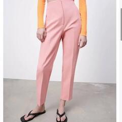 ZARA ハイウエストパンツ の画像
