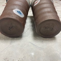 ペア陶器カップの画像