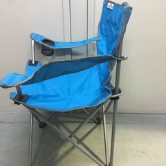 A1713　Camping Field　折りたたみ椅子　ブルー　イス　レジャー　スポーツ観戦　アウトドア　キャンプの画像