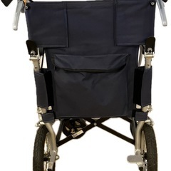 使用少 マキライフテック アルミ介助式車椅子 FINE NR-100SB 介助用 000000001889_8RYRSGI.jpg