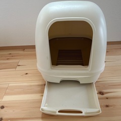 猫用　ユニ・チャーム　デオトイレ　カバー付きの画像