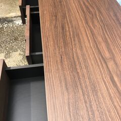 JM20245K) テーブル＜幅：約120cm 高さ：約85cm 奥行：約43cm＞中古品【取りに来られる方限定】　 の画像