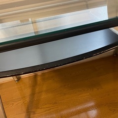 ガラスデスク　　パソコンデスクの画像