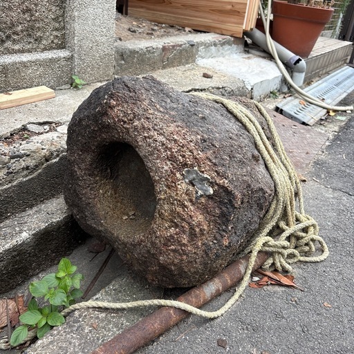 手水鉢　つくばい　石　アンティーク　ビンデージ