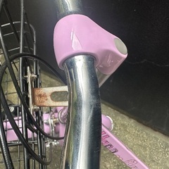 子供用自転車　22型　ピンクパープル　2021年9月購入の画像