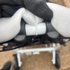 【未使用】車椅子 折りたたみ車椅子 簡易的車椅子の画像