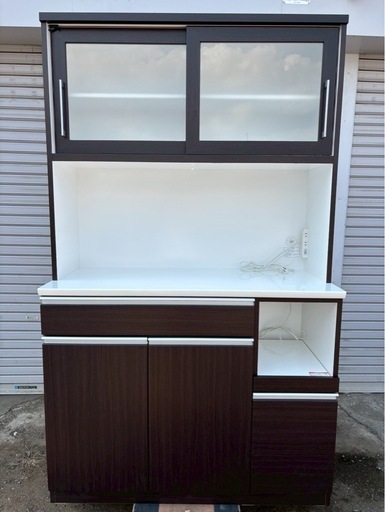 【成約済み】ニトリ 食器棚 レンジボード キッチンボード レジューム 幅120