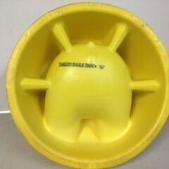 A3709　BUMBO　バンボ　ベビーチェア　イエロー　ベビーソファー　ベビー用品の画像