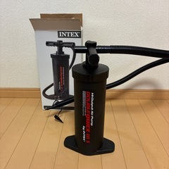 スライダー付きジャンボプール&ハンドポンプの画像