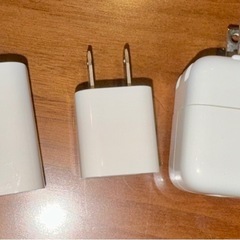 【Apple純正】充電器3種の画像