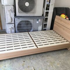 シングルベッド　フレームのみ　コンセント・USBジャック付きの画像