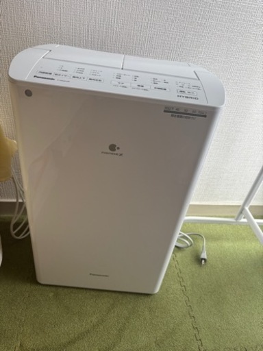 【美品】パナソニック除湿機　ほぼ未使用