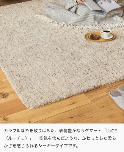 【掲載期限あり】美品✨Re:CENOラグマット 140×200