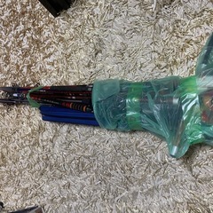 釣竿たくさんの画像