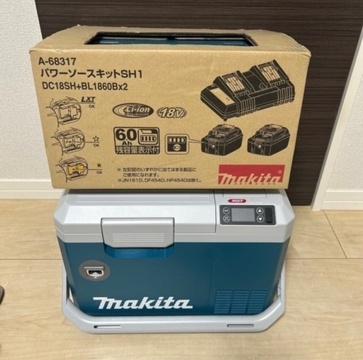 【新品バッテリー付き】マキタ 充電式保冷温庫 7L CW003Gバッテリーセット クーラーボックス
