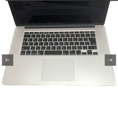 ノートパソコン Apple MacBook Pro A1398 2013 Core i7-4750HQ メモリ8GB SSD256GB OS再インストール済の画像