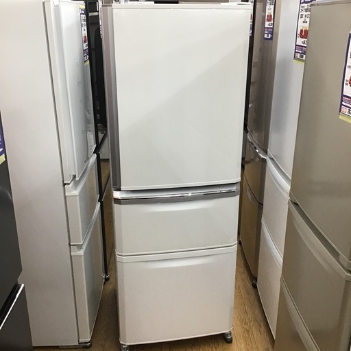 #I-26【ご来店頂ける方限定】MITUBISHIの3ドア冷凍冷蔵庫です