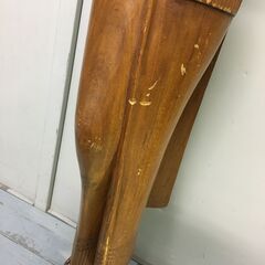 A3000　木彫り　女性像　高さ115㎝　オブジェ　木製　置物　インテリア　アジアン　の画像