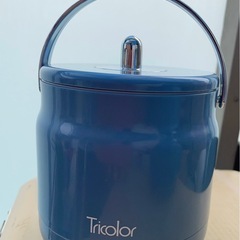 新品　
昭和レトロ トリコロール 魔法瓶 氷入れセットの画像