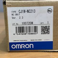 Z2 オムロン 位置制御ユニット CJ1W-NC213 Ver.2.3 40907M12の画像
