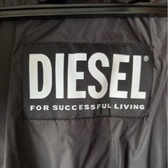 Diesel ダウンジャケット XL ブラウン/オレンジ(美品)の画像