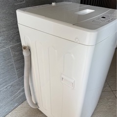 無印　全自動電気洗濯機 MJ-W50A 2021年製　縦型洗濯機の画像