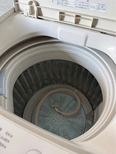 無印　全自動電気洗濯機 MJ-W50A 2021年製　縦型洗濯機