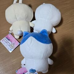 ちいかわ 初期 ぬいぐるみ にっこりぬいぐるみ ハチワレ うさぎ マスコット　セットの画像