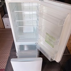 TOSHIBA 2019年式 2ドア冷蔵庫 GR-R15BS 153L