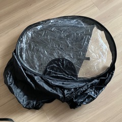 【未使用】自転車　後部座席雨よけカバーの画像