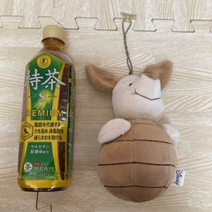Disney ★ くまのプーさん　ピグレット　ブラウン　ぬいぐるみ　希少の画像