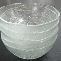 ■ENSEMBLE　A BOLS　ガラス小鉢5個■未使用の画像