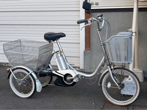 ★札幌限定 ブリヂストン 電動三輪自転車 アシスタ 三輪車 3段変速 ブリヂストン 電動三輪自転車 アシスタ 三輪車 3段変速 札幌市白石区