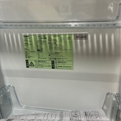 内部超美品！ツインバード　2ドア冷蔵庫　110L の画像