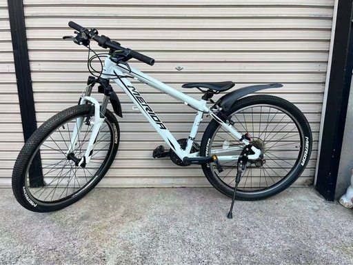 メリダ　MERIDA　マウンテンサイクル　MATTS6.5 26インチ　SHIMANO 3×７変速　マウンテン自転車　ホワイト