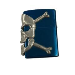 170590 現状品 ZIPPO ジッポ オイルライター ドクロ [1000021836816]の画像