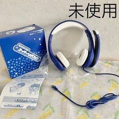 未使用　ベネッセ　進研ゼミ　チャレンジパット　ヘッドホン　ブルーの画像