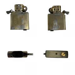 170590 現状品 ZIPPO ジッポ オイルライター SOLID BRASS ソリッドブラス [1000021837288]の画像