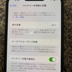 受付停止です　iPhone13  128GB 中古　黒色の画像