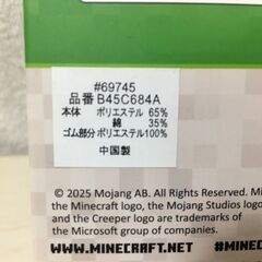 海外・日本製品のサルベージ品　MINECRAFT マインクラフト　ボクサーパンツ　100サイズ　４枚入りの画像