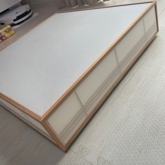 照明器具　モダン和室リビングの画像