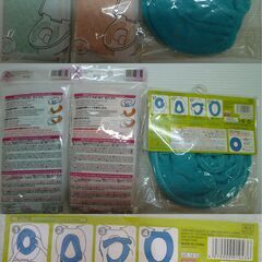 ★⑥吸着 便座シート O型便座カバー 12点セット トイレ用品の画像