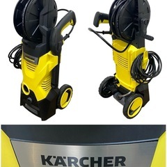 ○動作品■ケルヒャー KARCHER 高圧洗浄機 K3ホースリール コード式 アタッチメント付き 掃除 中古品■ジモティ姫路の画像