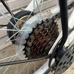 折り畳み自転車　JIEBEIER SUPER CLASSIC E-BIKE 20×1.75 ホワイト 通勤通学の画像