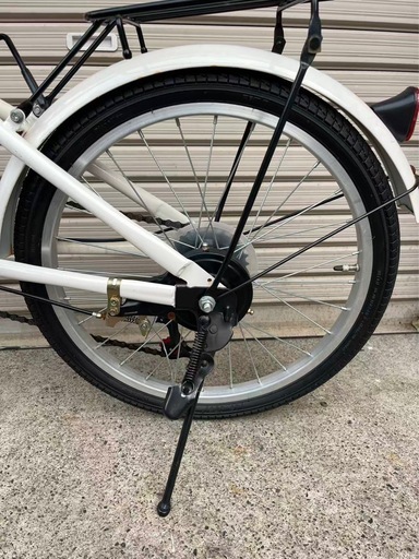 折り畳み自転車 JIEBEIER SUPER CLASSIC E-BIKE 20×1.75 ホワイト 通勤通学