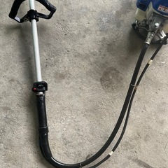 BIG M   BCS264SN 背負い式草刈機　良品　新品刃付きの画像
