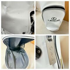 【【❗️✨高級✨❗️】 LEXUS ゴルフバッグ キャディバッグ⛳️　✨簡易清掃・動作確認済み❗️の画像