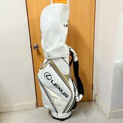 【【❗️✨高級✨❗️】 LEXUS ゴルフバッグ キャディバッグ⛳️　✨簡易清掃・動作確認済み❗️の画像